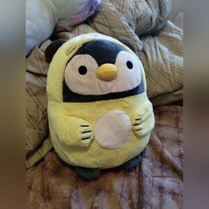 Amazon Yellow and Black Penguin Stuffed Animal